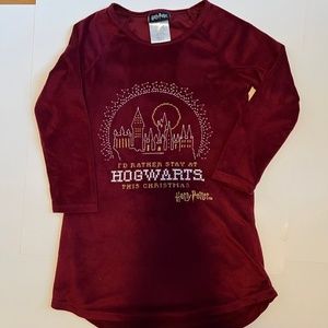 Harry Potter Christmas Nightgown. Size 8/9